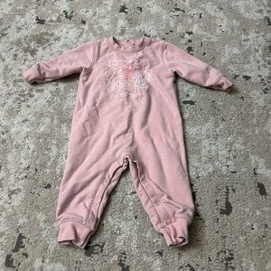 Kenzo Baby Girl's Embroidered Tiger Coverall Size 9 Months